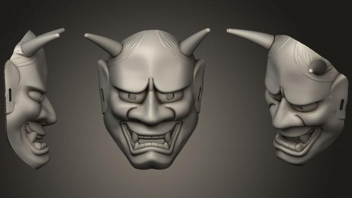 Mask (MS_0319) 3D model for CNC machine